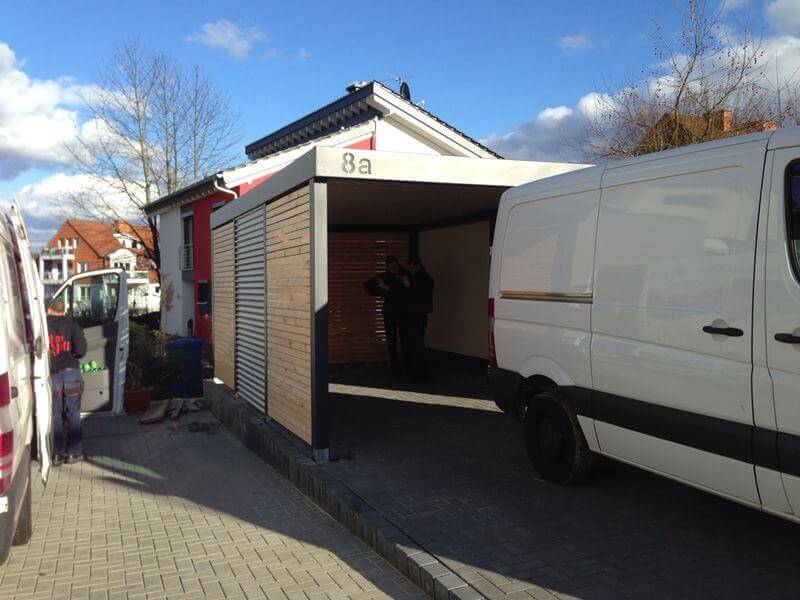 Stahlcarport / Metallcarport Referenzen 21-2