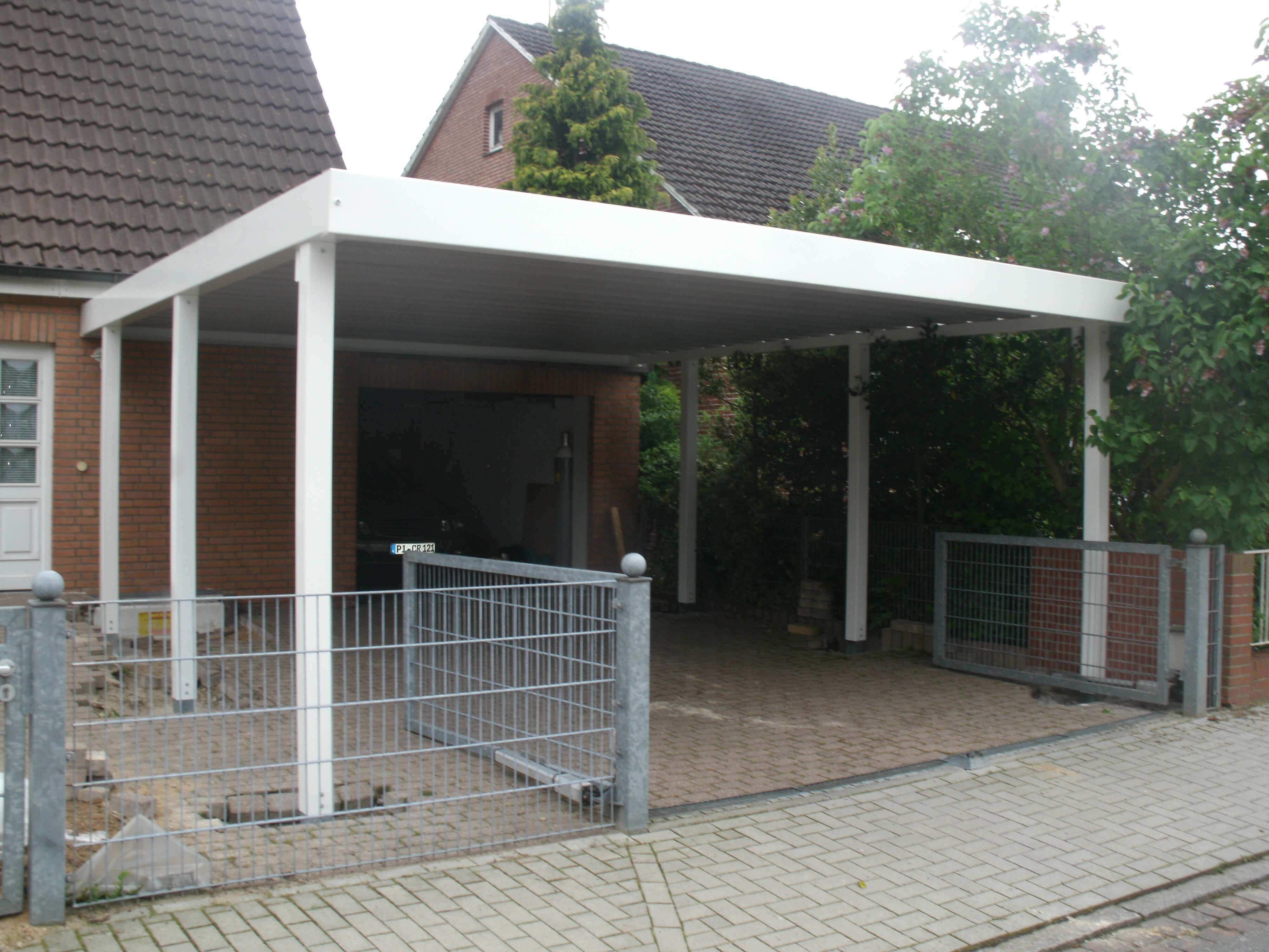 Stahlcarport / Metallcarport Referenz 17-1